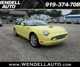2002 FORD THUNDERBIRD DELUXE