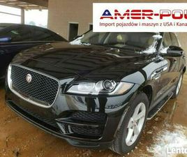 JAGUAR F-PACE 2019, 2.0L, 4X4, PREMIUM, PORYSOWANY LAKIER WARSZAWA