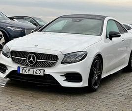 MERCEDES-BENZ E 220 D COUPÉ AUT/AMG/NIGHT/PANORAMA