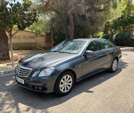 MERCEDES CLASSE E E 200 MERCEDES-BENZ CLASE E 200 CGI BE AUT.