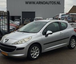 PEUGEOT 207 - 1.4-16V XR, AIRCO, ELEK-RAMEN, CENT-VERGRENDELING, RADIO-CD, AIRBAGS, 167.317 KM NAP