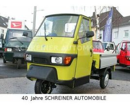 PIAGGIO APE 50 PRITSCHE LED ALUBORDWÄNDE SOFORT !!