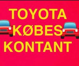 ALT TOYOTA HILUX KØBES TIL EXPORT