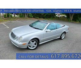USED 2001 MERCEDES-BENZ CLK-CLASS 430 CABRIOLET