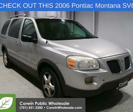 PONTIAC MONTANA SV6 USED 2006 PONTIAC MONTANA SV6 BASE