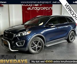 KIA SORENTO 3.3 V6 AUTOMAAT DYNAMIC ÉCHT ÚNIEK! 1 EXEMPLAAR VAN IN NL: HEERLIJKE V6 BENZINE MOTOR, AUTOMAAT, MÉT TREKHAAK | 7 ZITPLAATSEN | CRUISE CONTROL | AIR