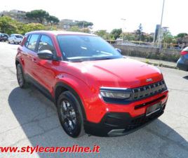 JEEP WILLYS AVENGER 1.2 TURBO 100CV - KM ZERO ITALIANA
