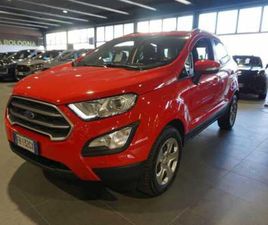ECOSPORT 1.0 ECOBOOST 125 CV START&STOP PLUS