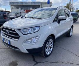FORD ECOSPORT ECOSPORT 1.0 ECOBOOST 125 CV START&STOP TITANIUM