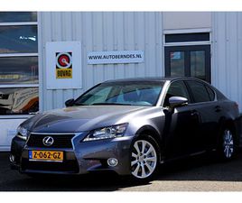 LEXUS GS 300H LUXURY LINE*1STE EIG!*PERFECT LEXUS ONDERH.*GR. NAVI/LEDER/STOELVERW./STOELKOELING/CAMERA/MEMORIE/DODEHOEK/DAB/LED/PARKEERSENS.V+A/17 INCH LM*