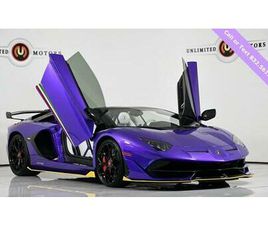 USED 2021 LAMBORGHINI AVENTADOR SVJ ROADSTER