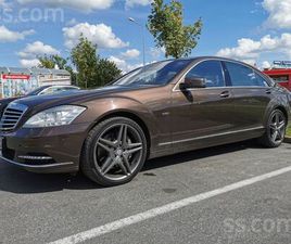 MERCEDES S500, CENA 24 950 €. MB S500 LONG 4MATIC 4.7L W221 320KW. BLUEEFFICIENCY APSKATE. - SLUDINĀJUMI