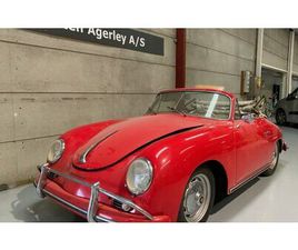 PORSCHE 356 CABRIOLET PORSCHE 356 A 1600 S REUTTER CABRIOLET