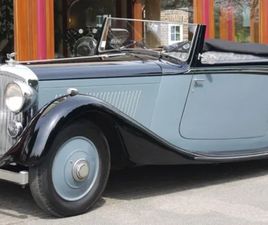 1934 BENTLEY 3 1/2 LITRE DROPHEAD COUPE BY BARKER