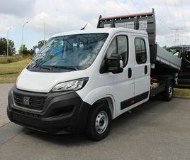 FIAT DUCATO 2,2 MJET 140 PK DUBBELE CABINE MET ALU KIPBAK