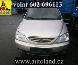KIA CARENS KIA CARENS 2004, 1998 CCM, 102 KW, BENZIN HATCHBACK - HATCHBACK BENZIN