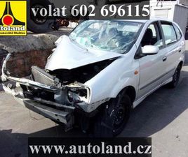 NISSAN ALMERA TINO NISSAN ALMERA TINO 2005, 1769 CCM, 85 KW, BENZIN MPV - MPV BENZIN