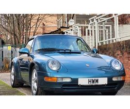 1995 MANUAL TURQUOISE METALLIC PORSCHE 993 TARGA A VENDRE