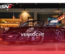 PORSCHE 911 CABRIOLET 991 CARRERA PORSCHE 911 991 CABRIO 3.0 CARRERA, FACELIFT/MK2, 370 PK, SPORT/UITLAAT, BOSE, SPORTSTOEL/PLUS, PDLS, ORG. NL, FULL/HISTORY!!