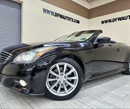 INFINITI G CABRIOLET G37 USED 2013 INFINITI G37 BASE