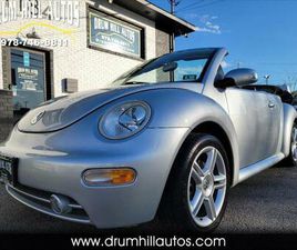 VOLKSWAGEN NEW BEETLE CABRIOLET USED 2004 VOLKSWAGEN NEW BEETLE GLS 1.8T