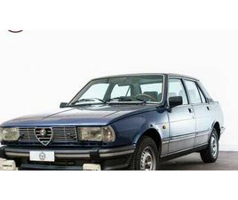 ALFA ROMEO GIULIETTA 1982 | ALFA ROMEO GIULIETTA 1.8