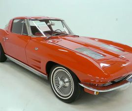 1963 CHEVROLET CORVETTE RED/RED SPLIT WINDOW COUPE