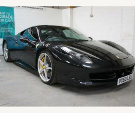 FERRARI 458 ITALIA 4.5 ITALIA F1 DCT EURO 5 2DR