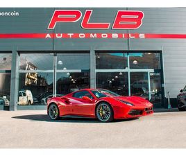 FERRARI 488 SPIDER V8 3.9 T 670CH 38500 KM / SIEGES RACING CARBONE / TVA RECUPERABLE