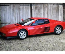 FERRARI TESTAROSSA FERRARI TESTAROSSA RARE PREMIÈRE SÉRIE - 1986
