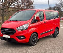 FORD TRANSIT CUSTOM FORD TRANSIT CUSTOM 2.0 TDCI EU6 9 SJEDALA 2X KLIMA NAVI KAM PDC APPLE, 2018 GOD.