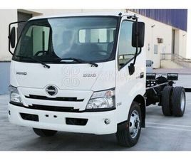 HINO 300 714 CHASSIS, 4.2 TONS (APPROX.), SINGLE CABIN WITH TURBO, ABS AND AIR BAG MY23 (EXPORT ONLY)