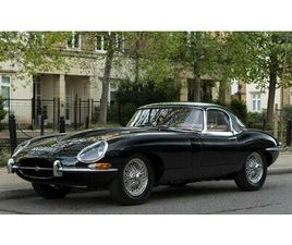 1961 JAGUAR E-TYPE NOIR MANUEL CONDUITE À GAUCHE IN ROYAU...