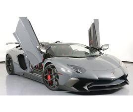 LAMBORGHINI AVENTADOR ROADSTER SV 2017 LAMBORGHINI AVENTADOR SV