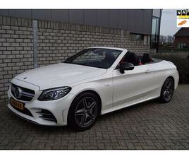 MERCEDES CLASSE C CABRIOLET C 43 AMG MERCEDES-BENZ C-KLASSE CABRIO - 43 AMG 4MATIC AUTOM LEDER/ALCANTARA NAVI 360 CAMERA ADAPTIEVE CRUISE CLIMA 2X PDC LMV ENZ