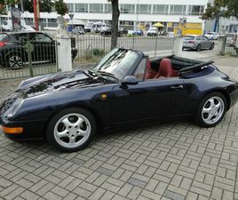 PORSCHE 911 CABRIOLET 993 CARRERA PORSCHE 993 CARRERA CABRIOLET 911