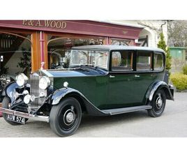 ROLLS ROYCE HP 20/25 HP ROLLS-ROYCE 20/25 1933 LIMOUSINE BY BARKER A VENDRE