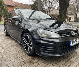 VOLKSWAGEN GOLF VARIANT GTD VOLKSWAGEN GOLF VII VARIANT 2.0 TDI BMT GTD DIGIT KLÍMA.ÜLÉSFŰTÉS.ALCANTARA.PANORÁMA TETŐABLAK.VONOHOROG.DYNAUDIO.NAGY NAVI