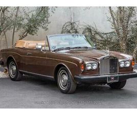 ROLLS ROYCE CORNICHE CABRIOLET USED 1982 ROLLS-ROYCE CORNICHE