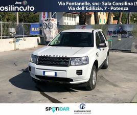 LAND ROVER FREELANDER ED4 LAND ROVER FREELANDER 2.2 ED4 2WD S.W. S DEL 2011 USATA A SALA CONSILINA