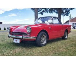 SUNBEAM ALPINE 1965 SUNBEAM ALPINE ROUGE MANUEL, 4 VITESSES CONDUITE À D...