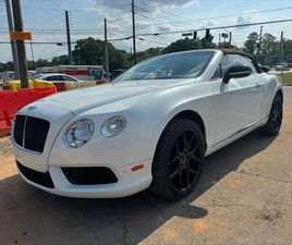 BENTLEY CONTINENTAL GTC USED 2014 BENTLEY CONTINENTAL GT V8
