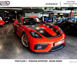 PORSCHE CAYMAN 718 GT4 - PORSCHE APPROVED - 420 CH