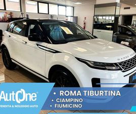 RANGE ROVER EVOQUE 2.0 TD 163CV 4X4 HYBRID AUTOMATIC TETTO APR. CARPALY BICOLOR