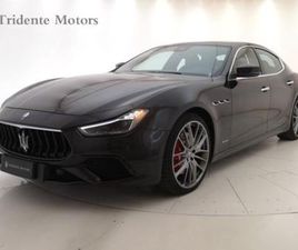 MASERATI GHIBLI GHIBLI 3.0 V6 BT GRANSPORT NERISSIMO Q4 430CV AUTO MY18