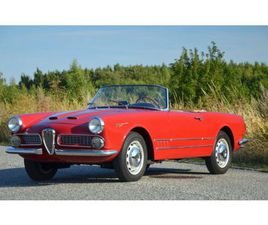 ALFA ROMEO 2000 ALFA ROMEO 2000 TOURING SPIDER
