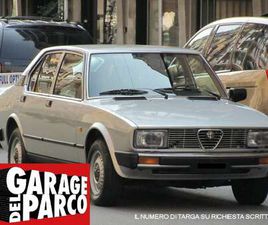 ALFA ROMEO ALFETTA 2.0 ISCRITTA ASI AUTO CON 6.800KM ORIGINALI