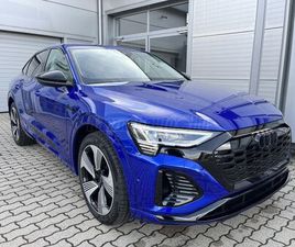 AUDI Q8 SPORTBACK E-TRON 55 AUDI Q8 E-TRON SPORTBACK 55 S LINE QUATTRO (AUTOMATA) MÁRKAKERESKEDÉSBŐL! ÁFÁS! NETTÓ 106KWH AKKU. BEMUTATÓ AUTÓ!
