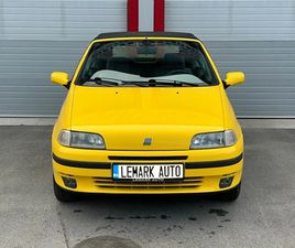 FIAT PUNTO CABRIOLET FIAT PUNTO 1.6I BERTONE CABRIO 74000KM!!!