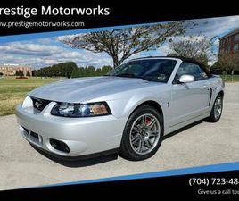 FORD MUSTANG CABRIOLET COBRA USED 2003 FORD MUSTANG SVT COBRA
